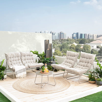 Auren Outdoor Sofa Set with Coffee Table, 4 Seater