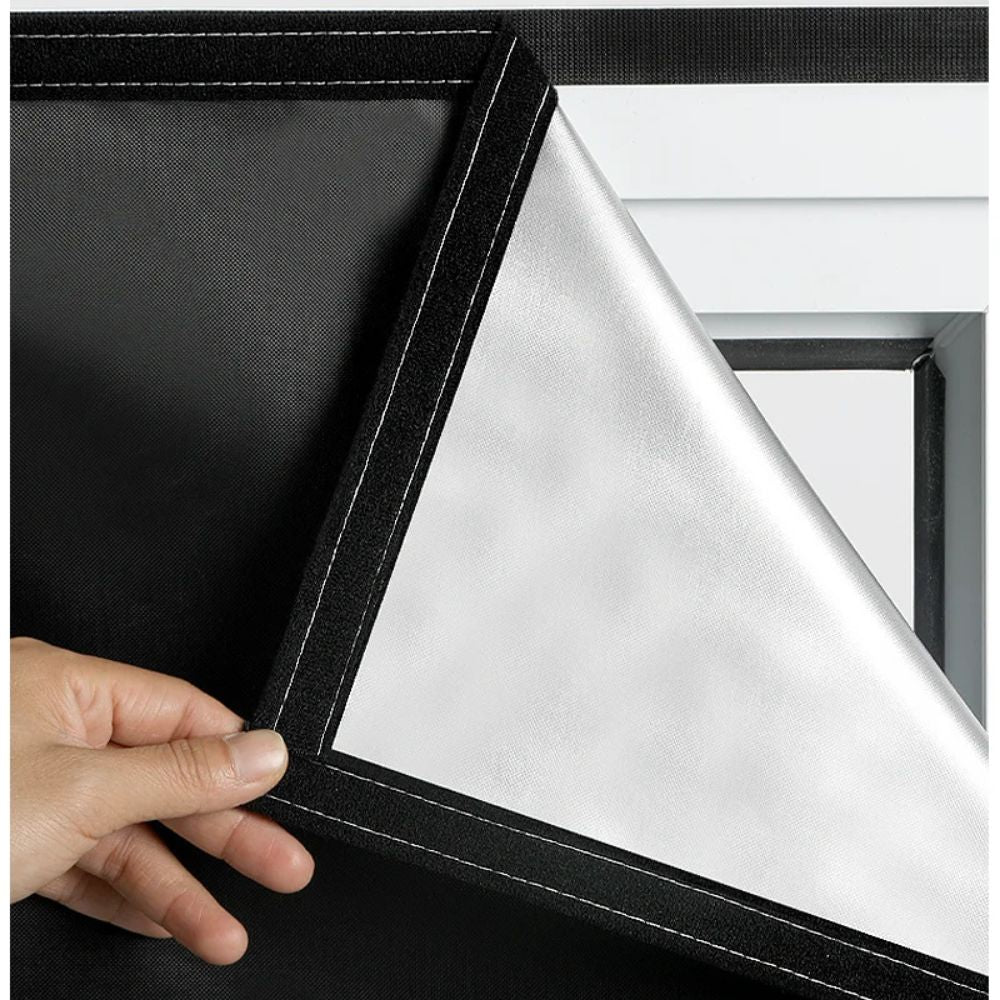 Static Cling Blackout Window Shade with Heat Blocking and Privacy Protection