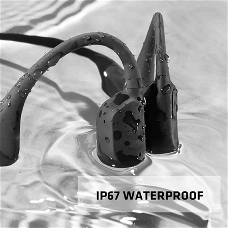 Bone Conduction Headphones with Wireless Bluetooth and Sweatproof Design, 11-Hour Battery