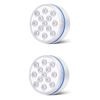 Submersible LED Pool Light with Remote Control and Multiple Colors