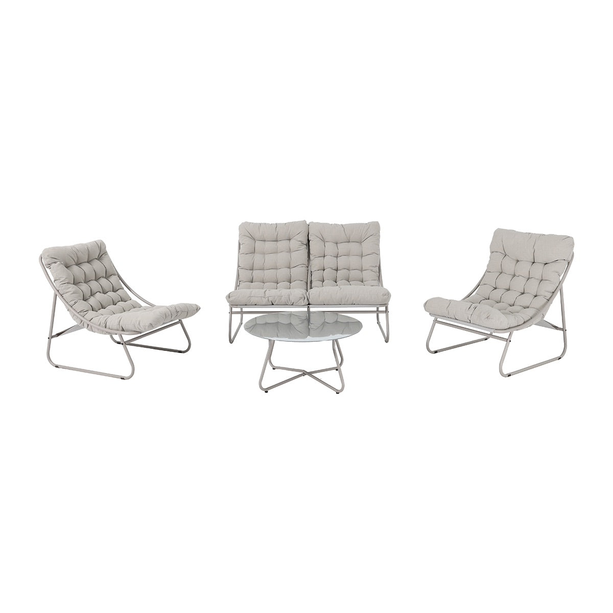 Auren Outdoor Sofa Set with Coffee Table, 4 Seater