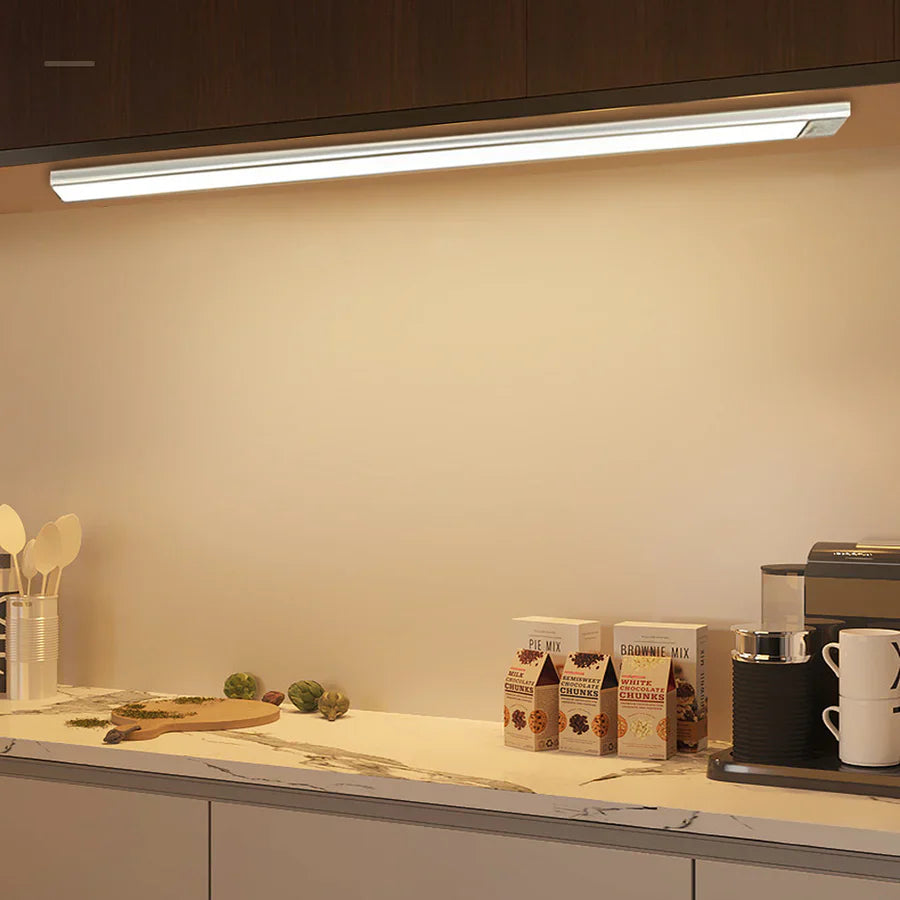 Rechargeable Motion Sensor Light with Magnetic Mounting and Dimming Control