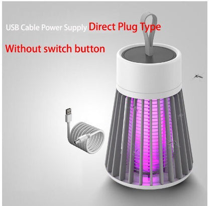 Rechargeable UV Mosquito Killer Lamp with Electric Grid and 6-Hour Runtime