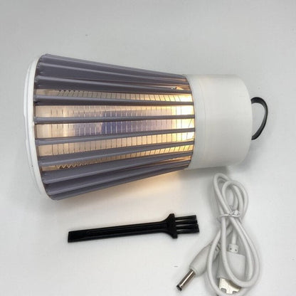 Rechargeable UV Mosquito Killer Lamp with Electric Grid and 6-Hour Runtime