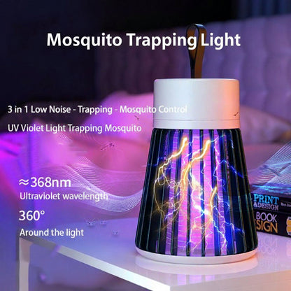 Rechargeable UV Mosquito Killer Lamp with Electric Grid and 6-Hour Runtime
