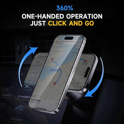 360 Magnetic Phone Holder Foldable, Strong Grip Anti Slip Stand for Car Home Travel