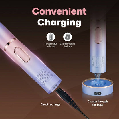 Womens Bikini Trimmer Rechargeable, Wet Dry Sensitive Skin Electric Shaver with Dock