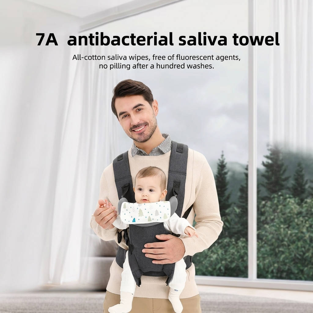 4 in 1 Baby Carrier for Newborn and Toddler, Adjustable Infant Carrier