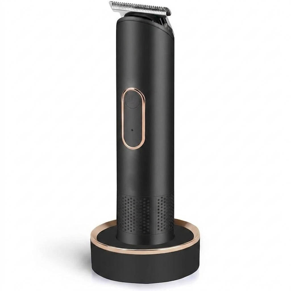 Womens Bikini Trimmer Rechargeable, Wet Dry Sensitive Skin Electric Shaver with Dock