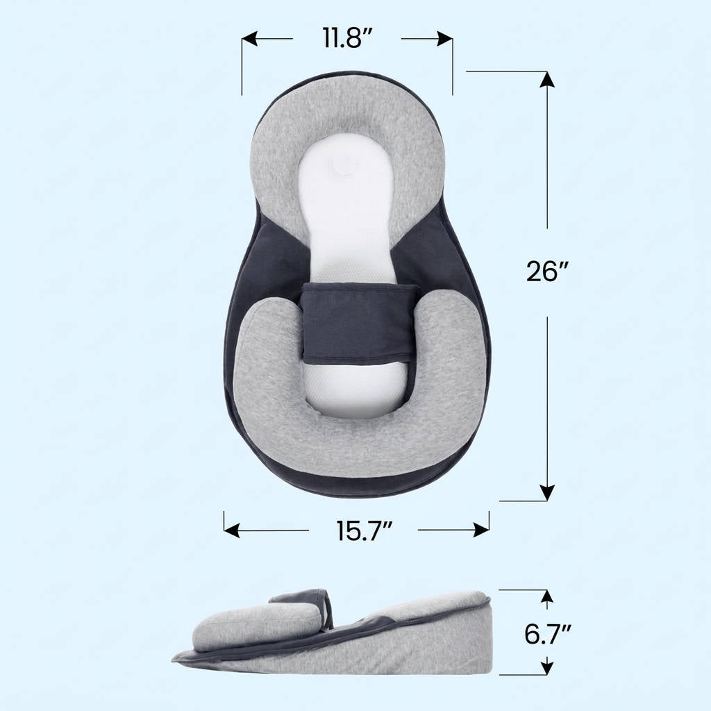 3 in 1 Portable Baby Bassinet, Travel Sleeper Bed for Newborn Infants