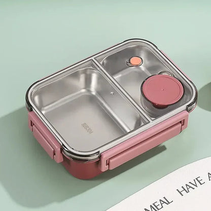 Vacuum Insulated Stainless Steel Food Container with Leak-Resistant Lid and 12-Hour Heat Retention