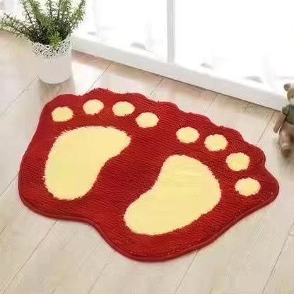 Microfiber Bath Mat with Textured Non-Slip Backing and Quick-Dry Absorption