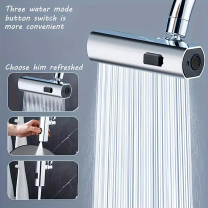 Faucet Flow Adapter with Splash Control and Focused Water Stream