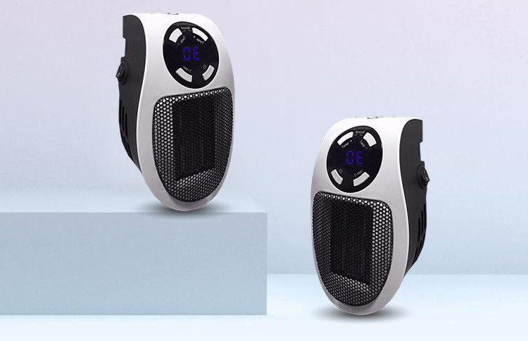 Portable Space Heater with Programmable Timer and Tip-Over Protection, 350 sq ft Coverage