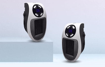 Portable Space Heater with Programmable Timer and Tip-Over Protection, 350 sq ft Coverage