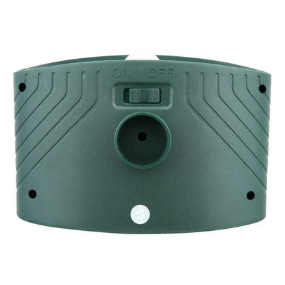 Ultrasonic Motion-Activated Wildlife Deterrent with Solar Power and LED Flash, Pack of 4