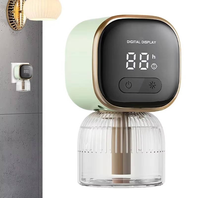 Ultrasonic Mosquito Repellent Plug with Programmable Timer and Night Light