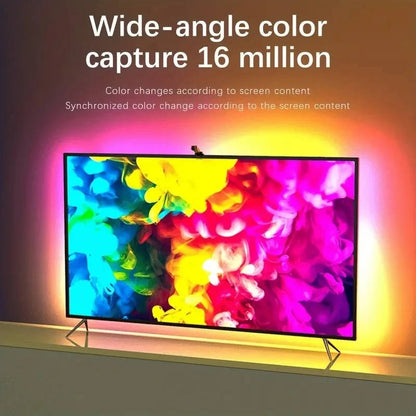 Smart LED TV Backlight with Color Sync and RGBIC Technology for 55-75in TVs