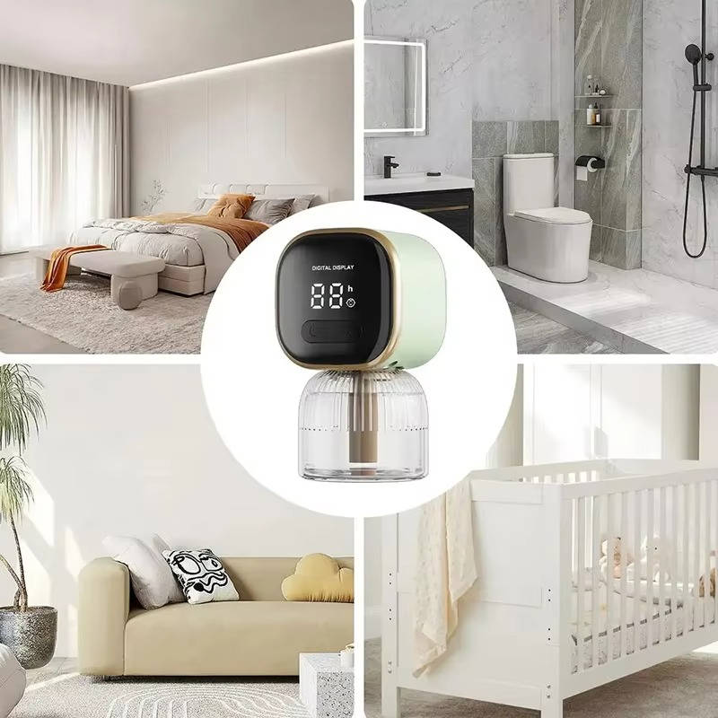 Ultrasonic Mosquito Repellent Plug with Programmable Timer and Night Light