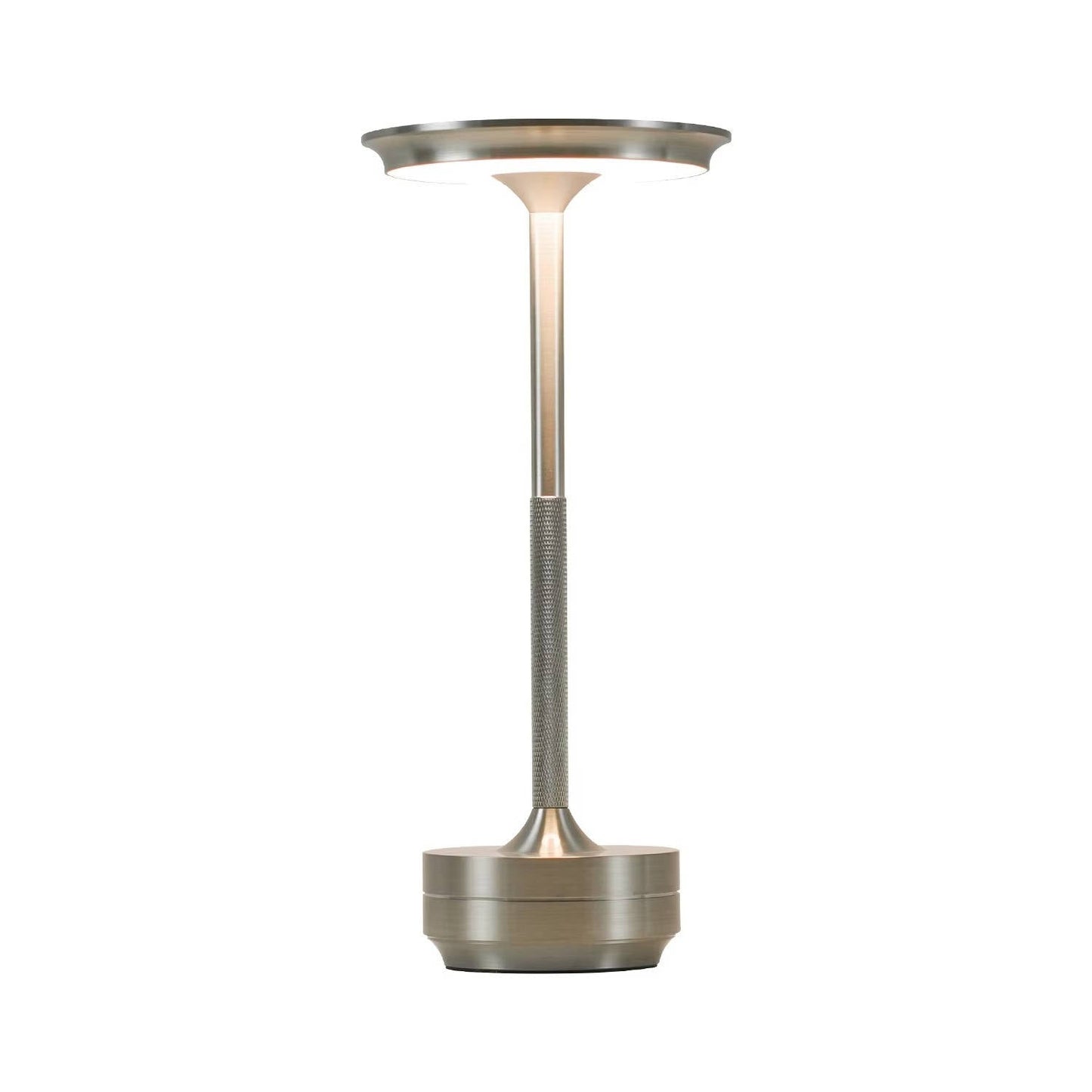 Rechargeable Touch Table Lamp with Three Color Temperatures, Stepless Dimming and Memory Function