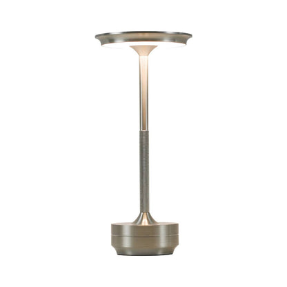 Rechargeable Touch Table Lamp with Three Color Temperatures, Stepless Dimming and Memory Function