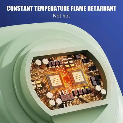 Ultrasonic Mosquito Repellent Plug with Programmable Timer and Night Light