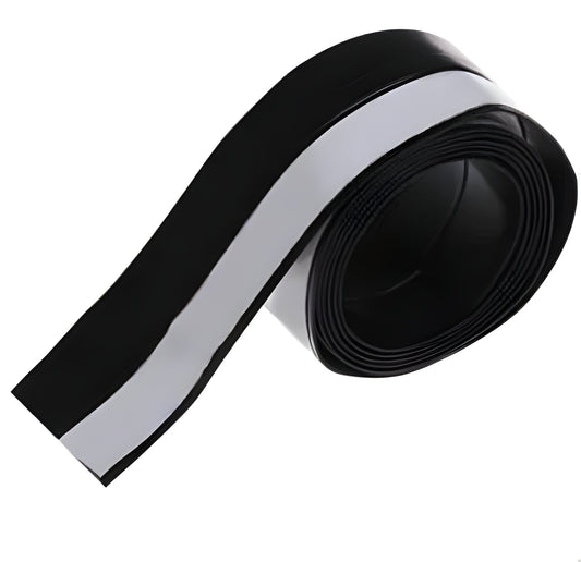 Weatherproof Door Seal Strip with Self-Adhesive Backing and Flexible Material