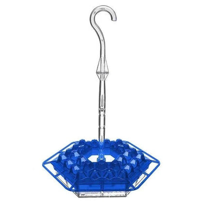 Hummingbird Feeder with Integrated Ant Moat and 30 Flower Ports