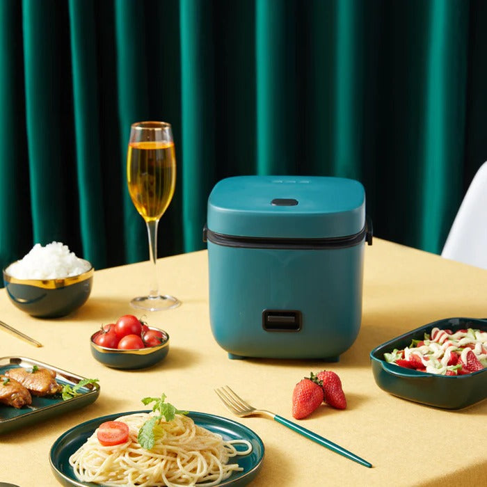 1.2-Quart Rice Cooker with Steamer Tray and Auto Warming Mode