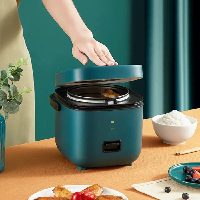 1.2-Quart Rice Cooker with Steamer Tray and Auto Warming Mode