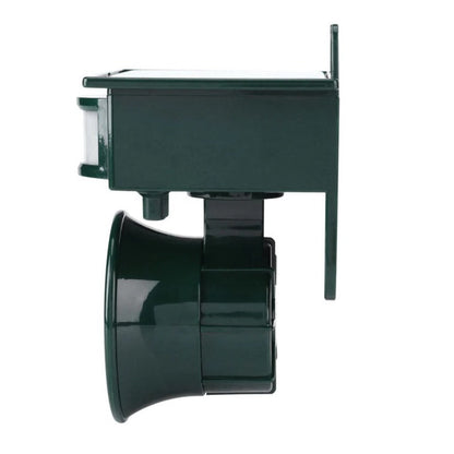 Solar-Powered Motion Sensor Bird Repeller with Adjustable Sound and Infrared Detection