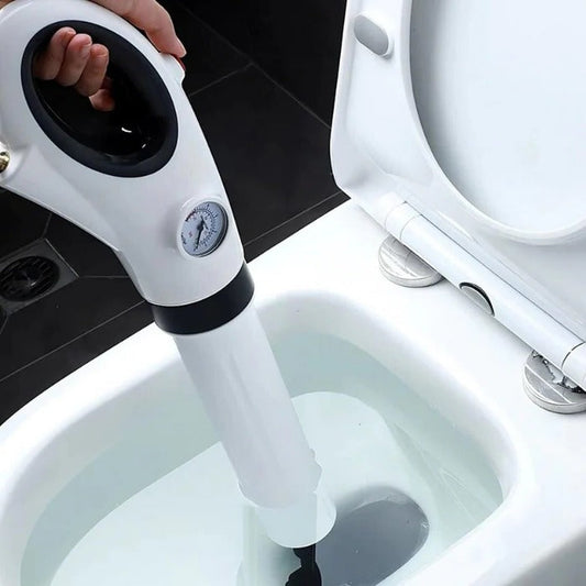 Air Pressure Drain Cleaner with Manual Pump and Compact Handheld Design