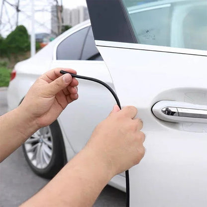 U-Shaped Car Door Edge Guard Strip with Heat Activation, 16.4 Feet