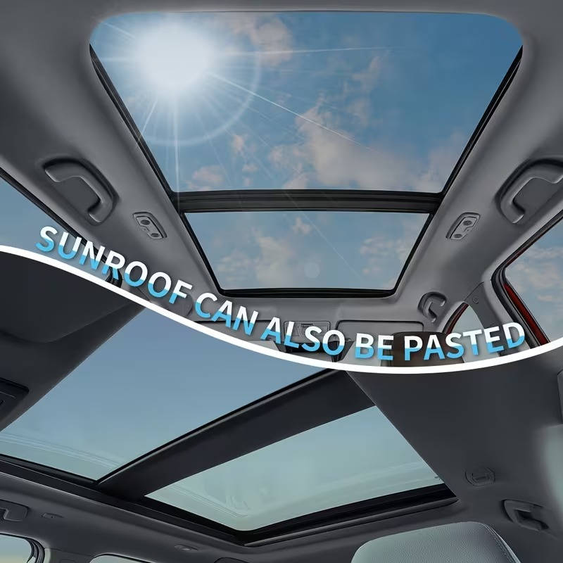 Uncut Roll Car Window Tint Film, Universal Windshield Sun Shade & Privacy Film, Anti Scratch UV Heat Blocking and Glare Protection Roll for Cars, SUVs & Trucks