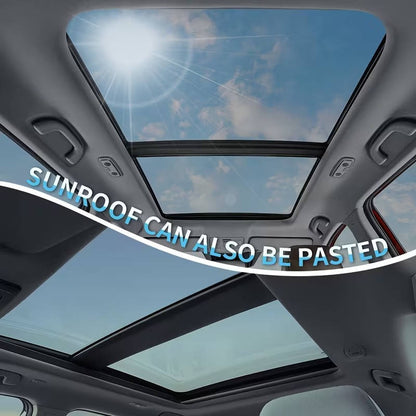 Uncut Roll Car Window Tint Film, Universal Windshield Sun Shade & Privacy Film, Anti Scratch UV Heat Blocking and Glare Protection Roll for Cars, SUVs & Trucks