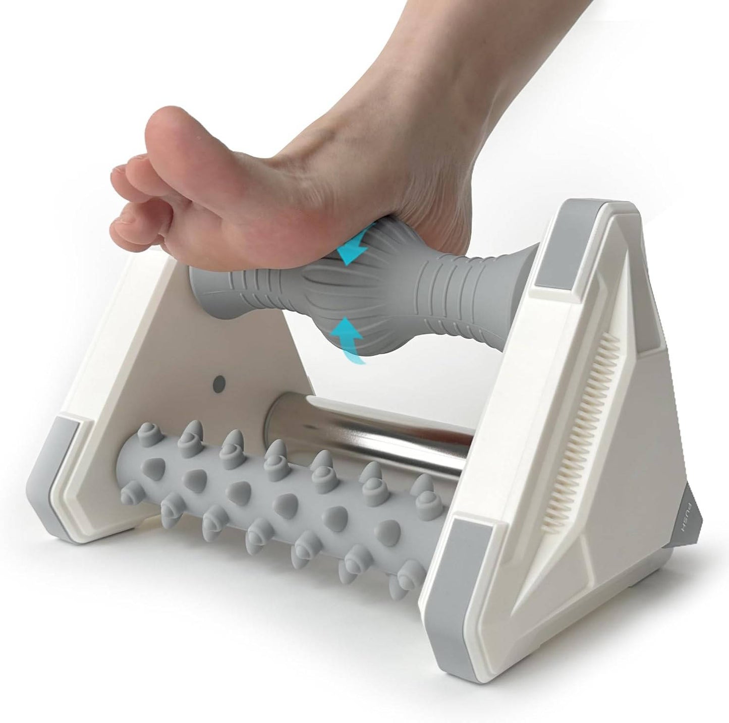Foot Massager Roller with Ice Pack, Arch Heel Support Reflexology Tool for Circulation Comfort