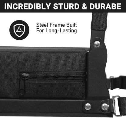 Stadium Seats for Bleachers with Back Support & Wide Cushion, Portable Folding Padded Stadium Chair with Shoulder Strap for Football & Baseball Games