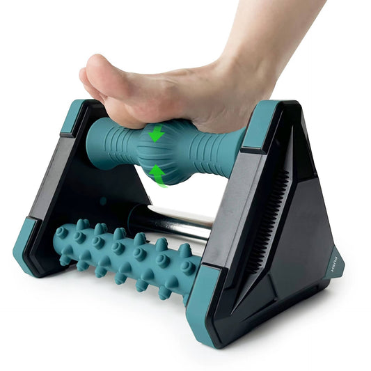 Foot Massager Roller with Ice Pack, Arch Heel Support Reflexology Tool for Circulation Comfort