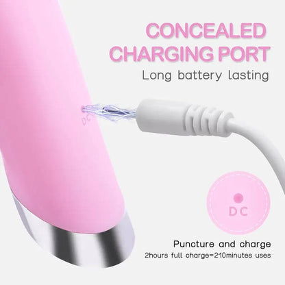 Electric Silicone Facial Cleansing Brush, Heated Vibrating Face Scrubber Exfoliator