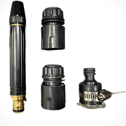 High Pressure Water Gun for Car Cleaning, Powerful Spray Nozzle for Washing Cars and Gardens