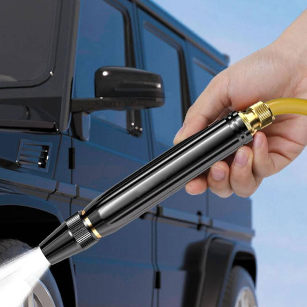 High Pressure Water Gun for Car Cleaning, Powerful Spray Nozzle for Washing Cars and Gardens