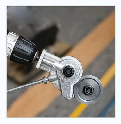 Electric Drill Metal Cutter Attachment, Sheet Metal Nibbler Cutter for Steel Aluminum and Iron