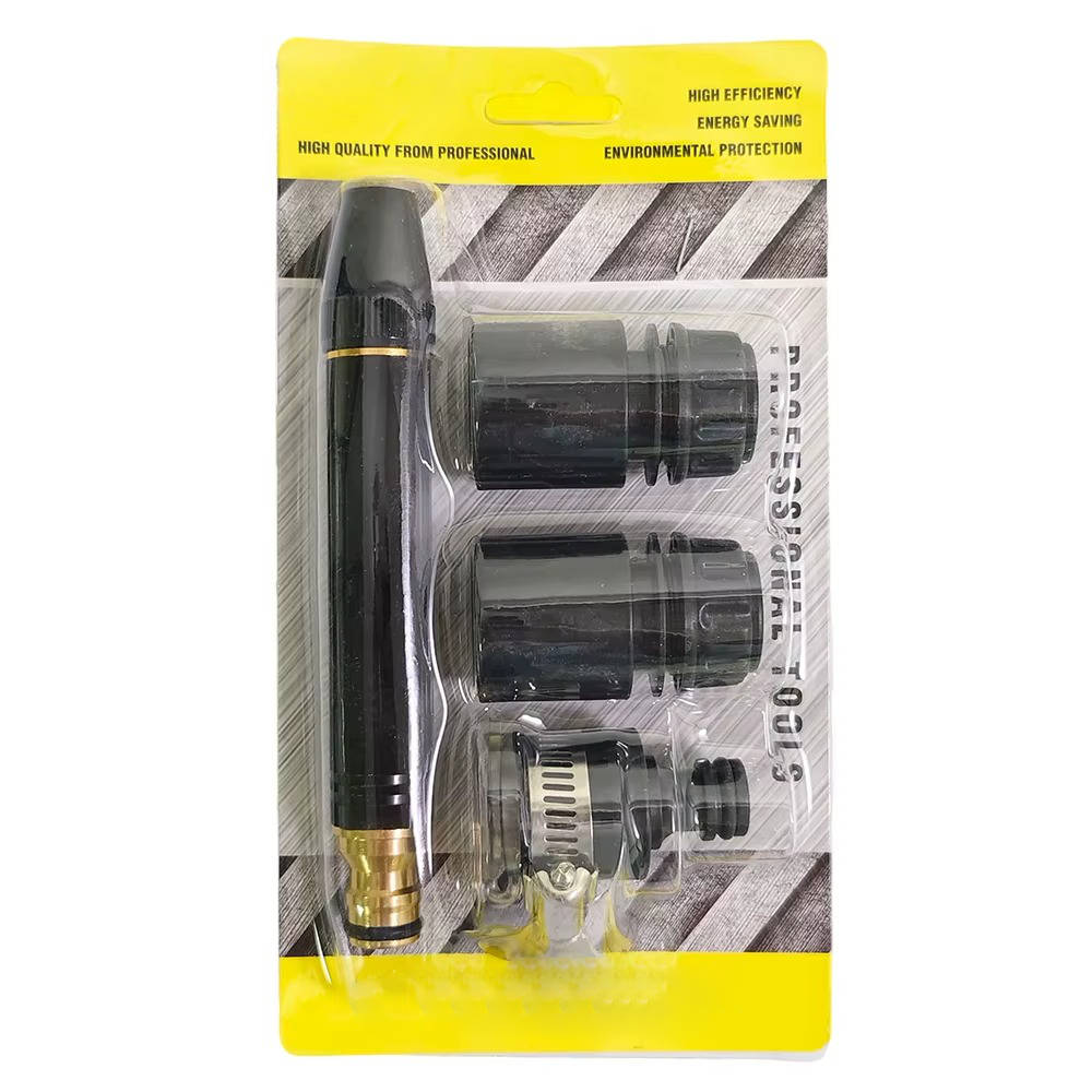 High Pressure Water Gun for Car Cleaning, Powerful Spray Nozzle for Washing Cars and Gardens