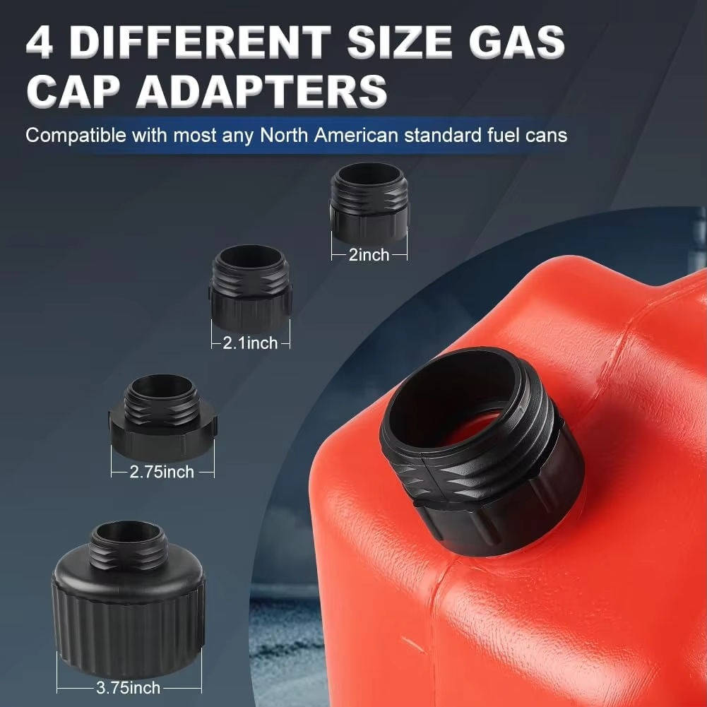 Automatic Electric Fuel Transfer Pump, Auto Stop Gas Diesel Kerosene Pump with Hose