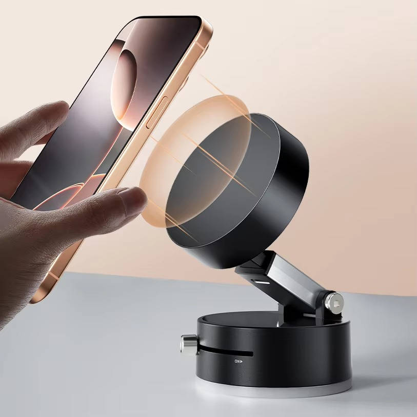 360 Magnetic Phone Holder Foldable, Strong Grip Anti Slip Stand for Car Home Travel