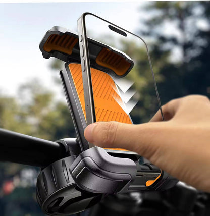 Bike Phone Holder Easy Install, Motorcycle Bicycle Handlebar Mount for iPhone Pixel Phones