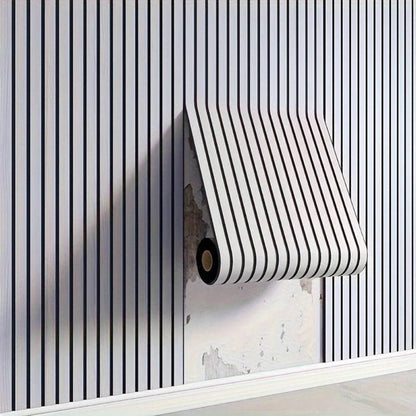 3D PVC Wall Panels with Wood Grain Texture and Self-Adhesive Backing