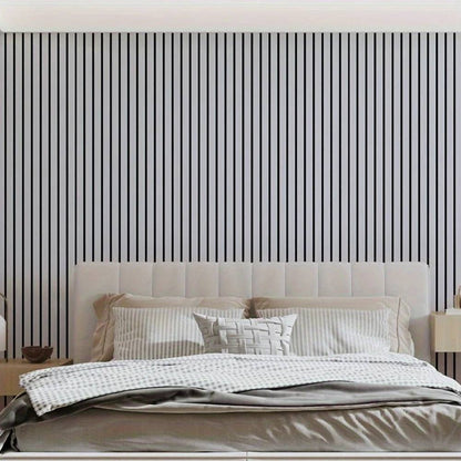 3D PVC Wall Panels with Wood Grain Texture and Self-Adhesive Backing