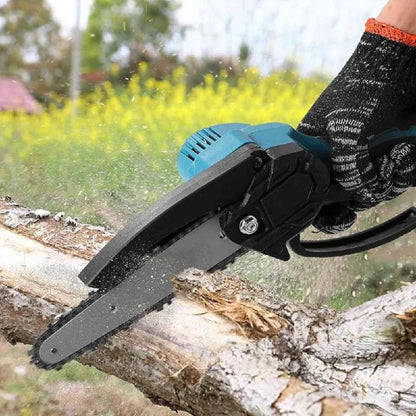 Cordless Electric Chainsaw with 1000W Motor and 21V Rechargeable Battery