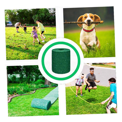 Biodegradable Grass Seed Mat with Pre-Embedded Fertilizer and Erosion Control